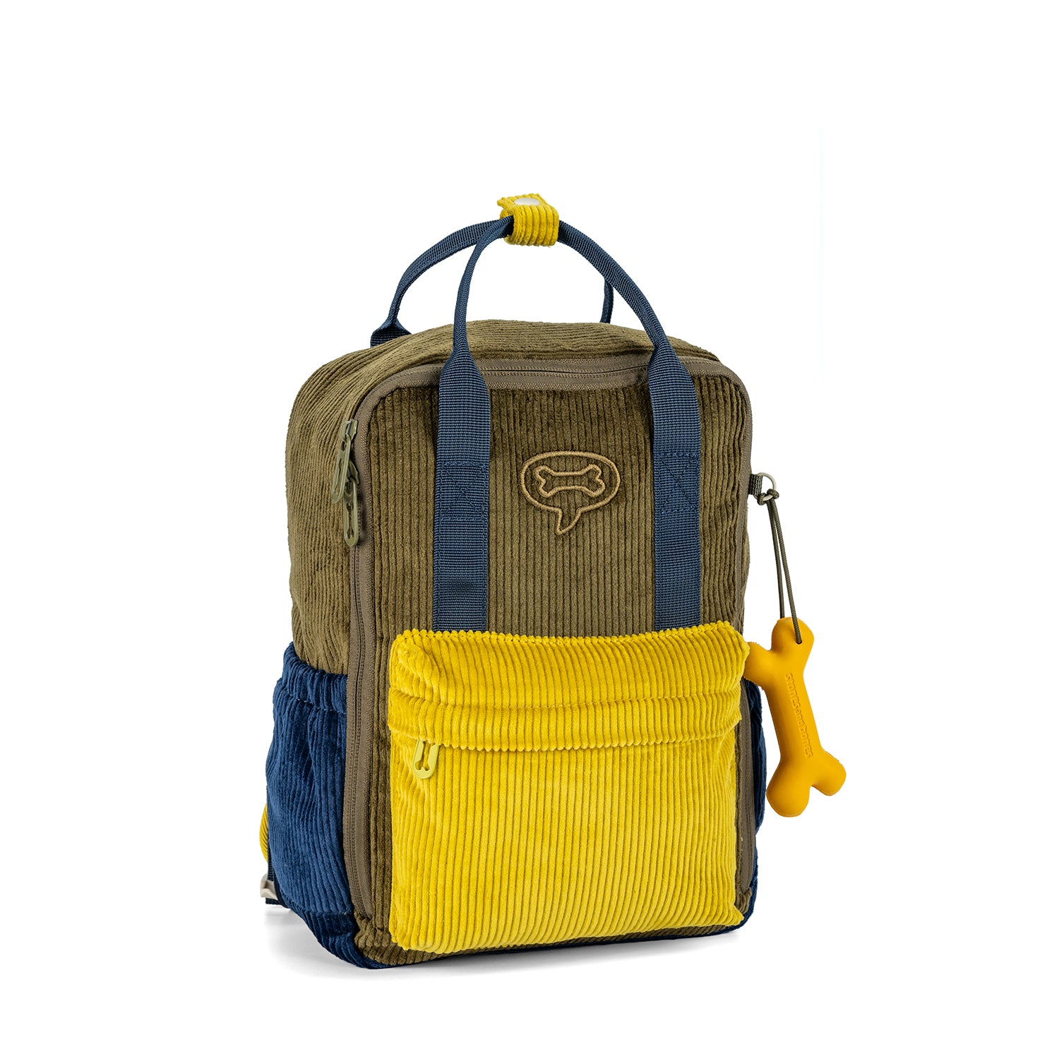 Sac à dos Stones and Bones Ivy Corduroy khaki+ocre