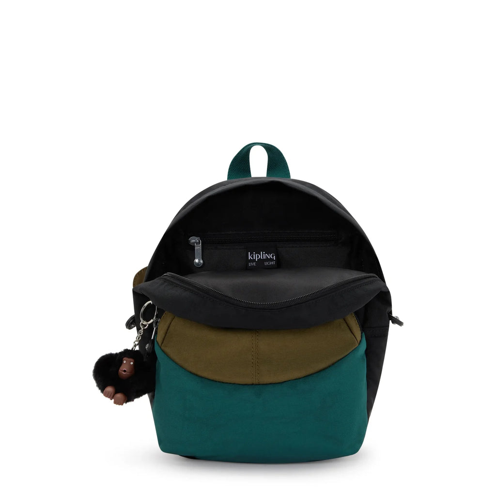Sac à dos Faster KIPLING Black Khaki Block