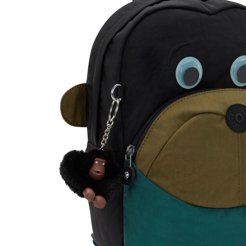 Sac à dos Faster KIPLING Black Khaki Block