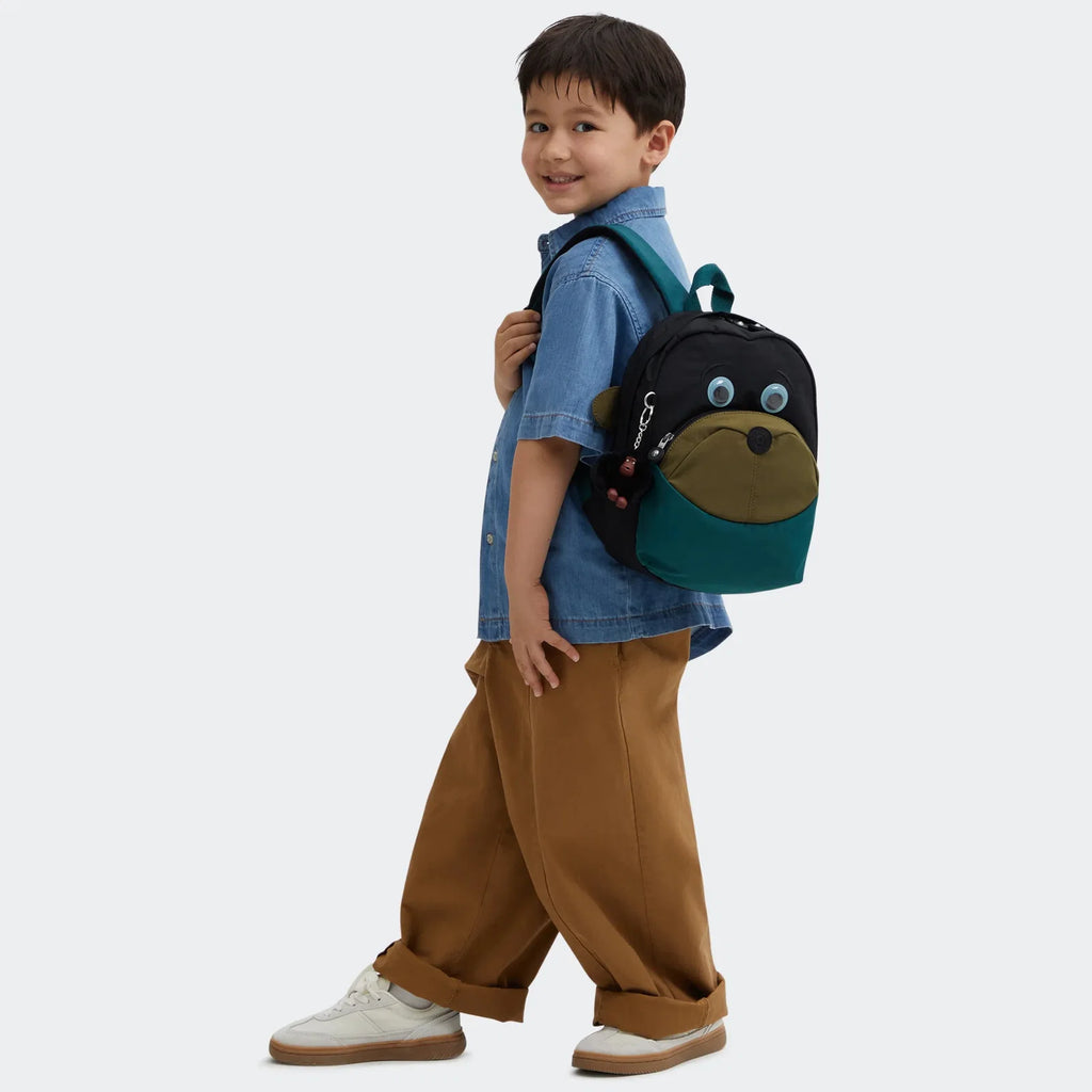 Sac à dos Faster KIPLING Black Khaki Block