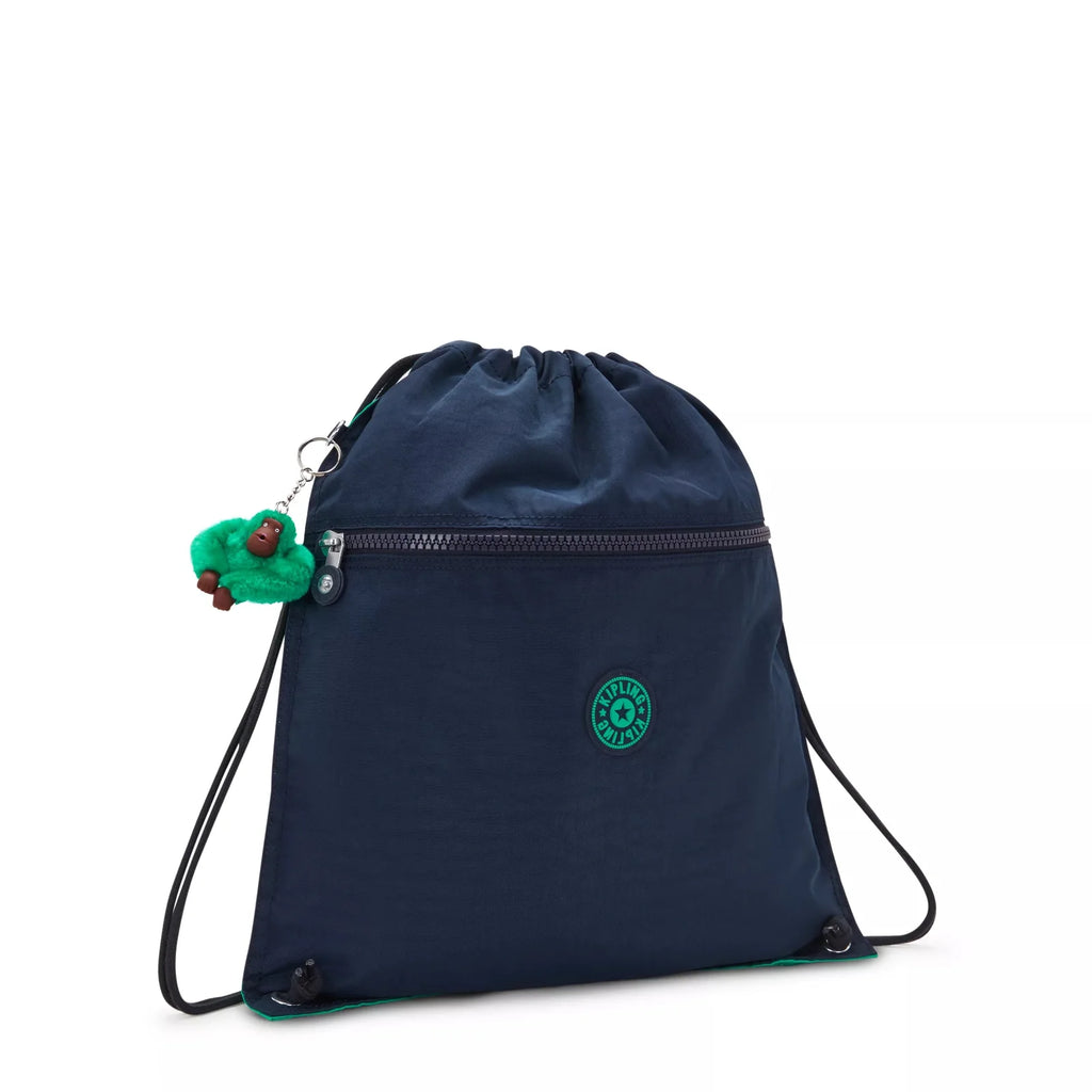 Sac de sport Supertaboo KIPLING Blue Green Block