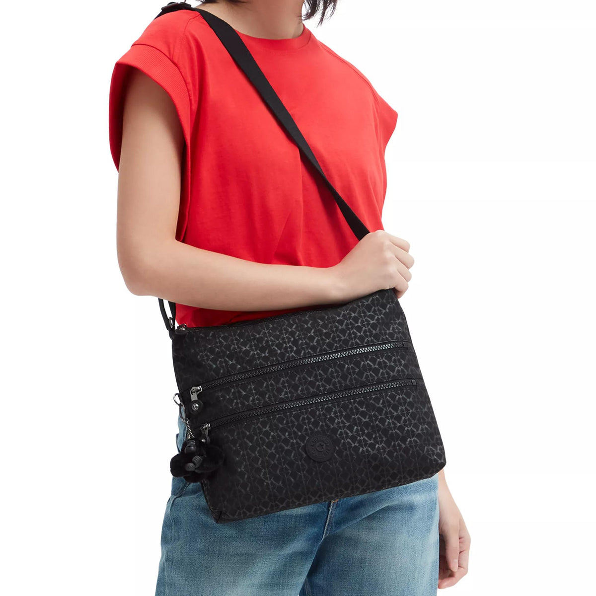 Sac à main Alvar Kipling signature emb