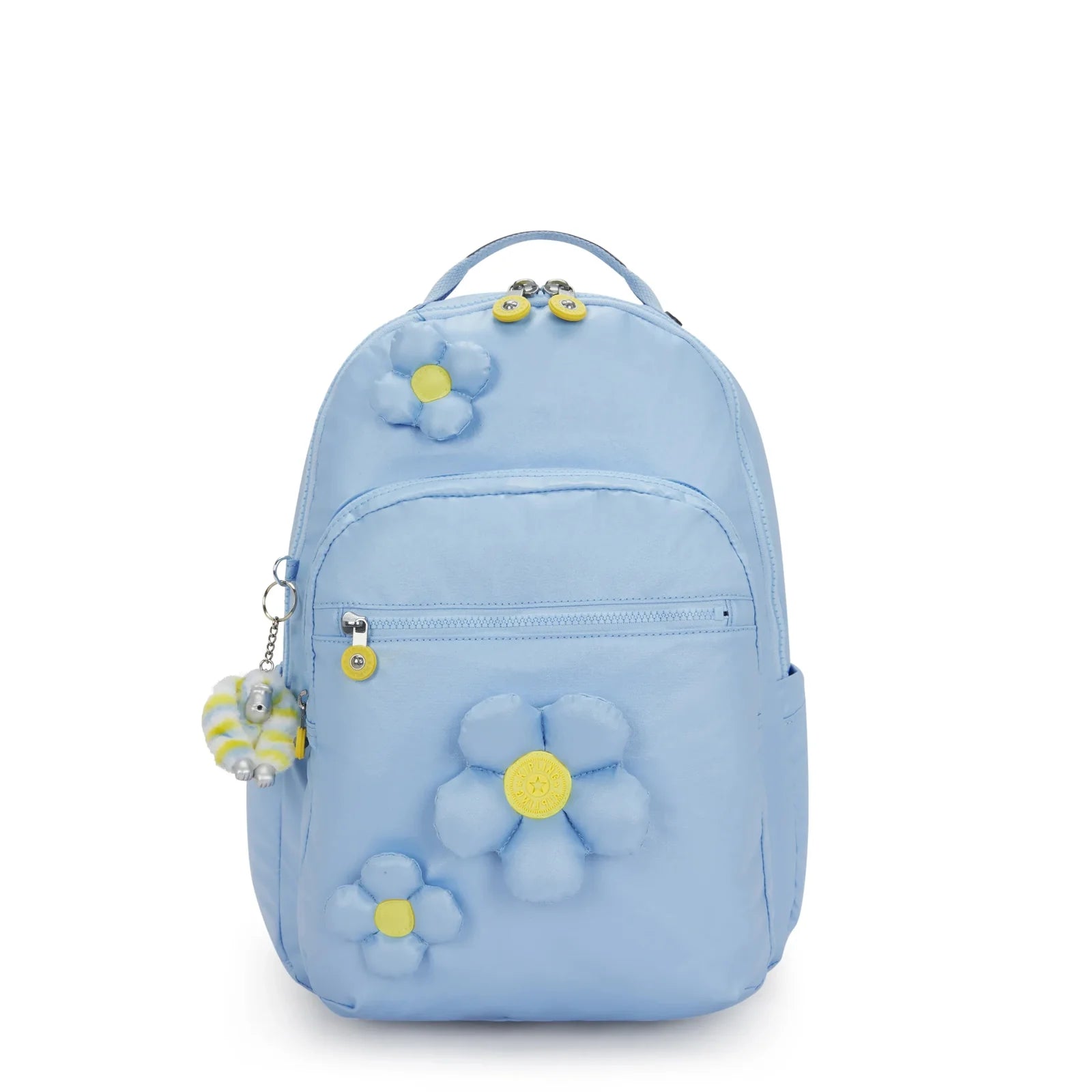 Sac à dos SEOUL Lap Kipling Bloom Crush Metallic
