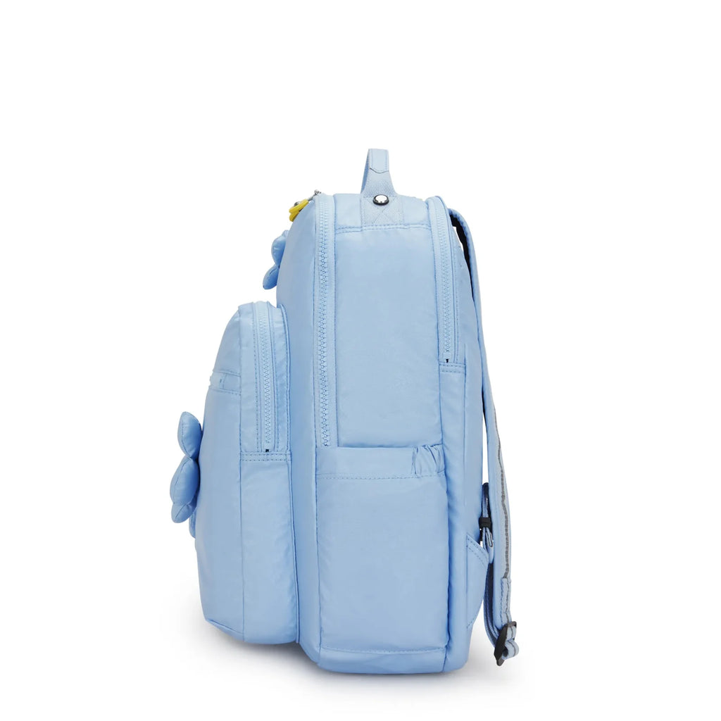 Sac à dos SEOUL Lap Kipling Bloom Crush Metallic