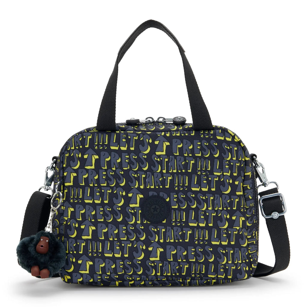 Sac Lunch Miyo KIPLING Lets Play Print