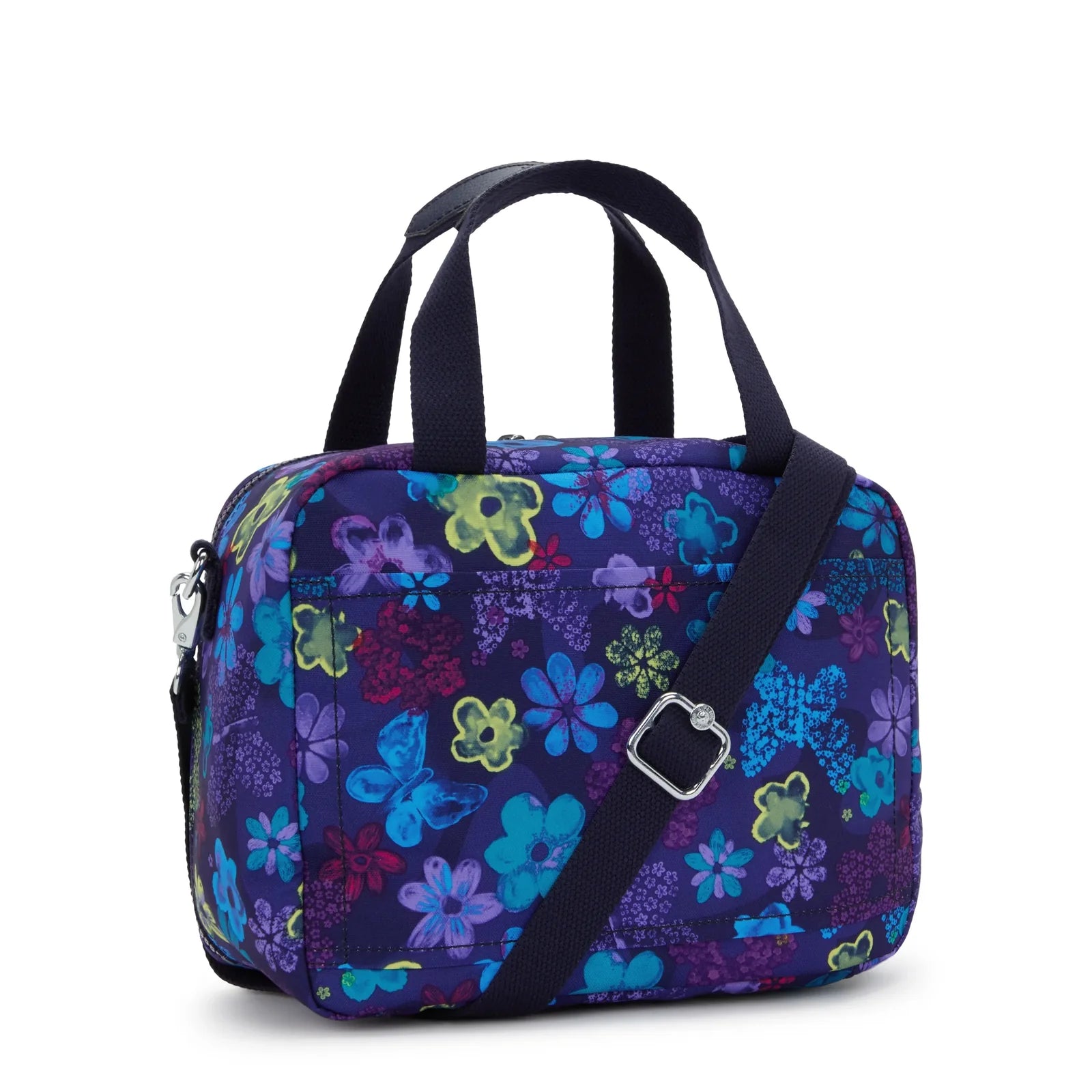 Sac Lunch Miyo KIPLING Dark Flower Stamp
