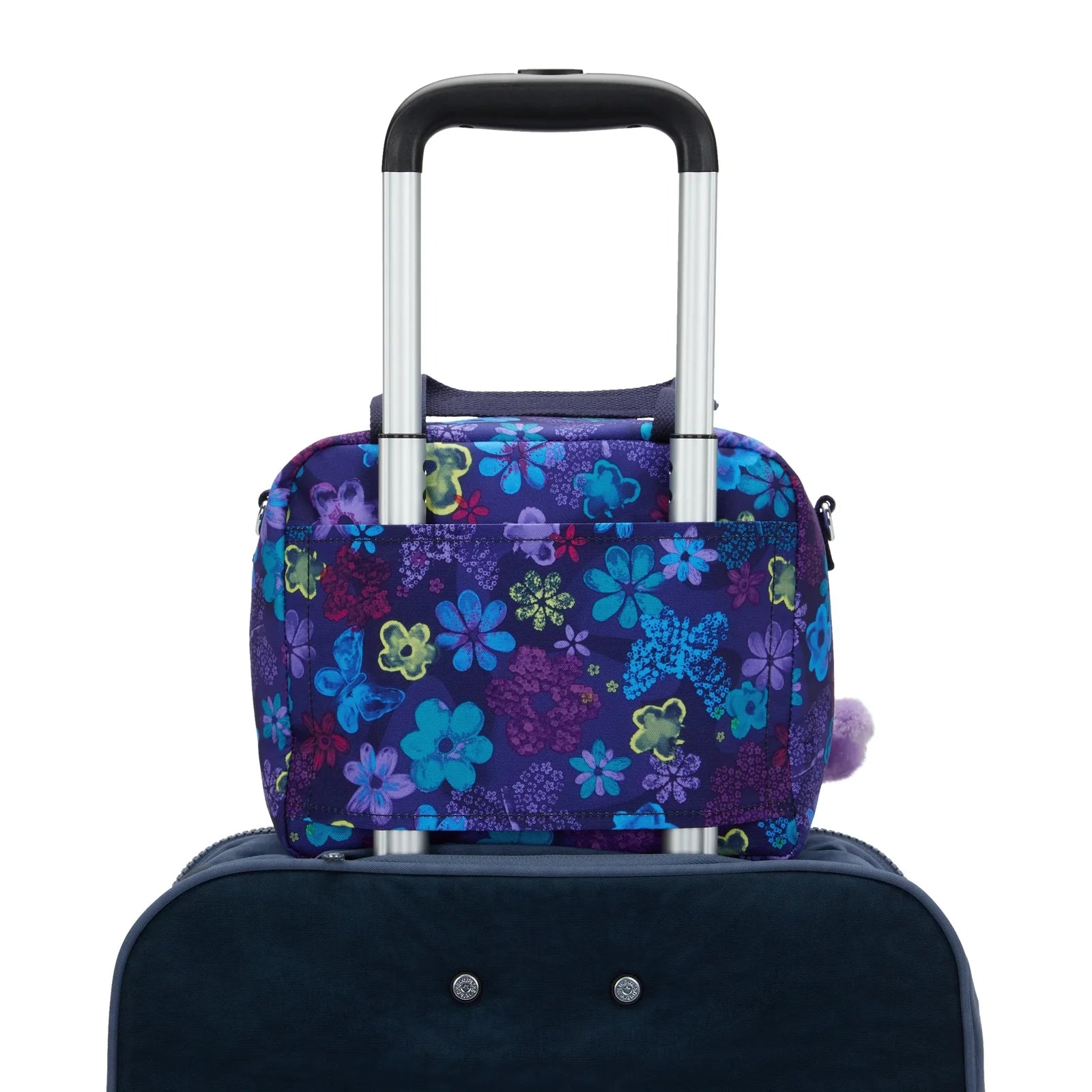 Sac Lunch Miyo KIPLING Dark Flower Stamp