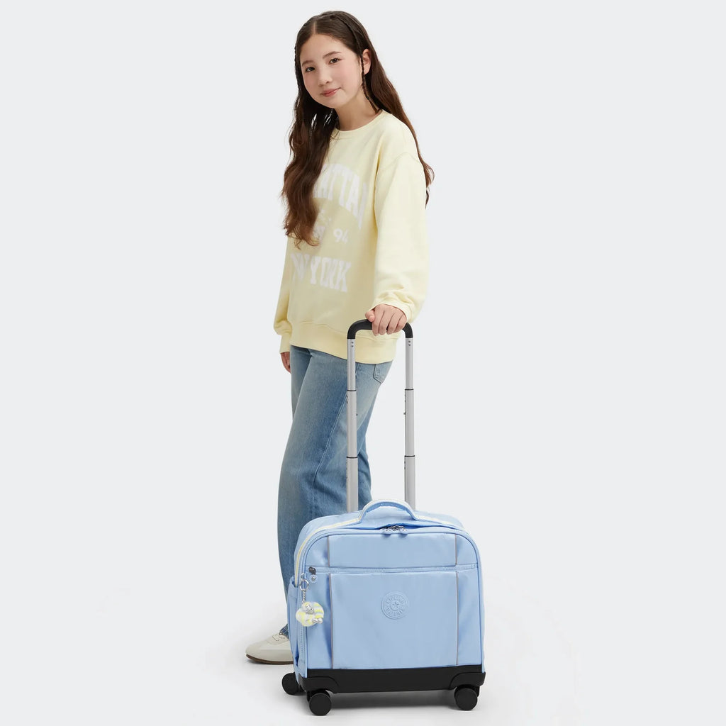 Trolley New Storia KIPLING Clear Sky Metallic
