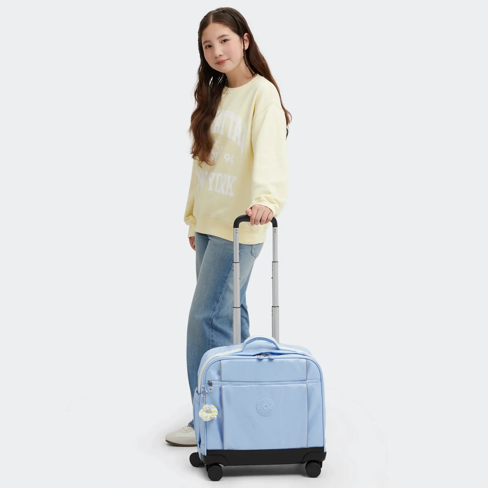 Trolley New Storia KIPLING Clear Sky Metallic