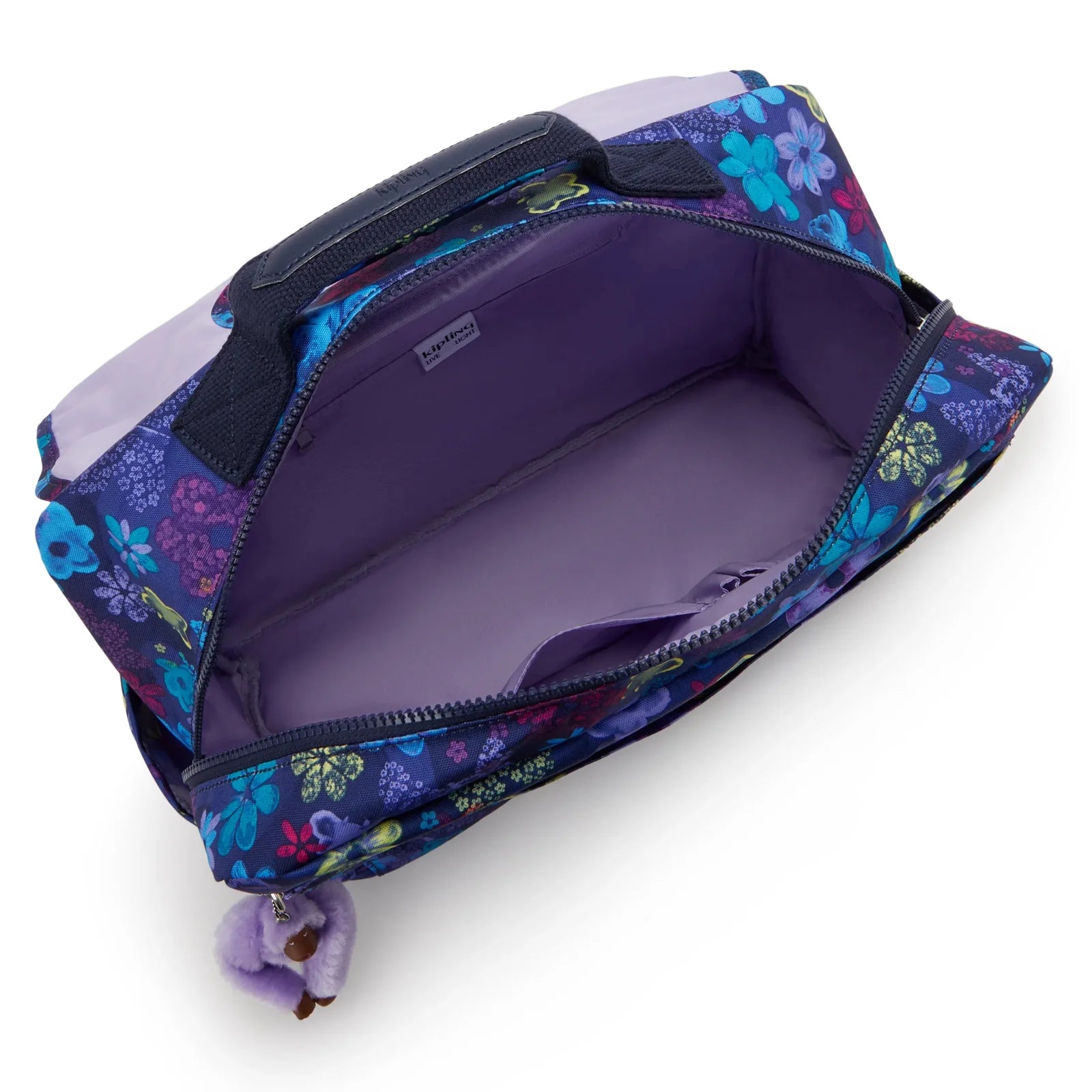 Cartable CODIE M KIPLING Dark Flower Stamp