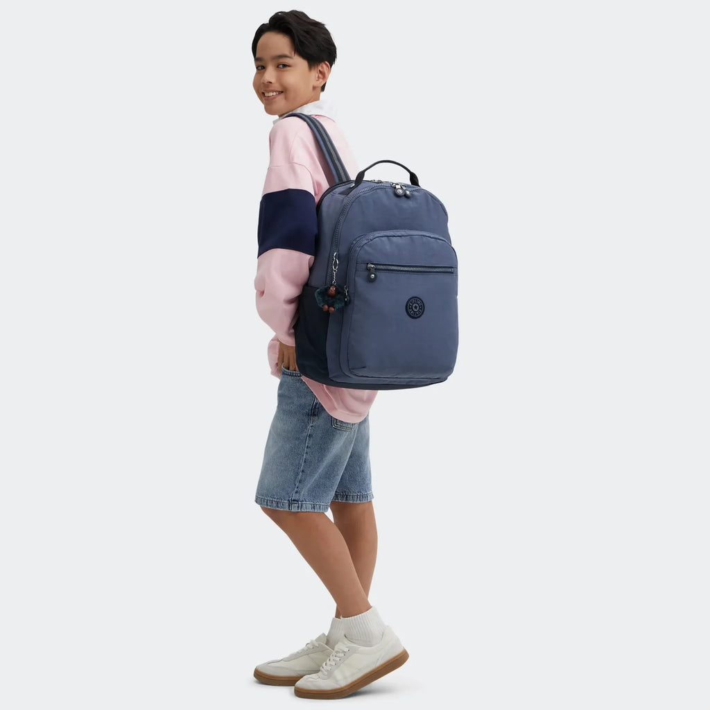 Sac à dos SEOUL Lap Kipling Game Grey