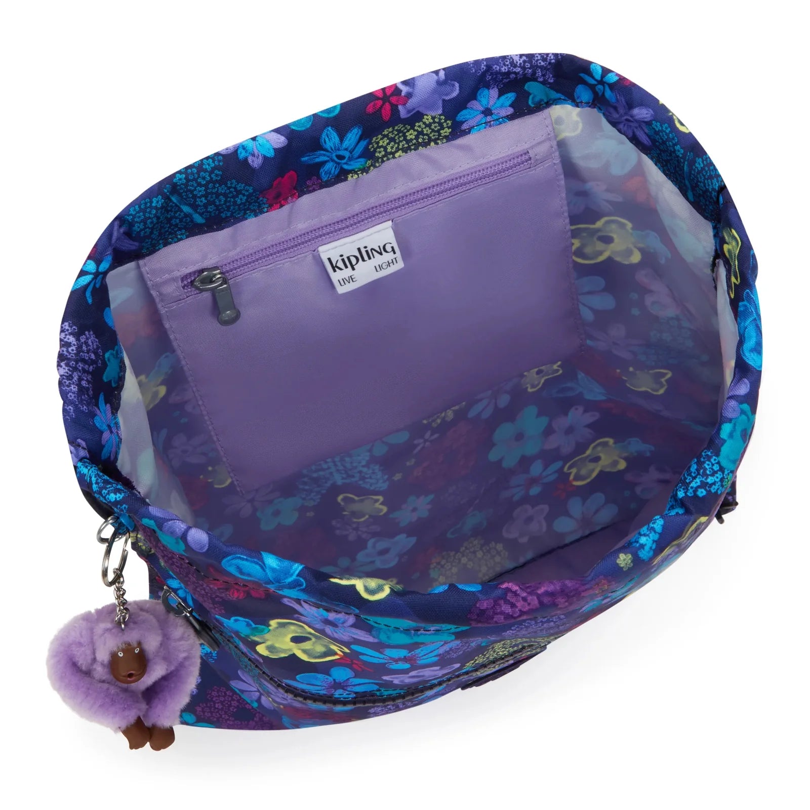 Sac de sport Supertaboo KIPLING Dark Flower Stamp