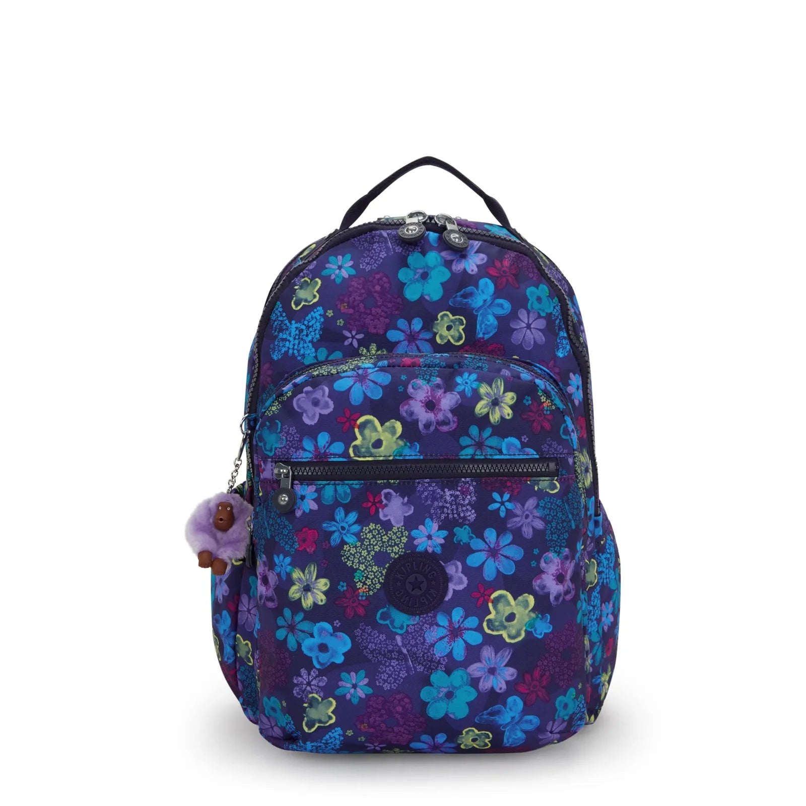 Sac à dos SEOUL Lap Kipling Dark Flower Stamp