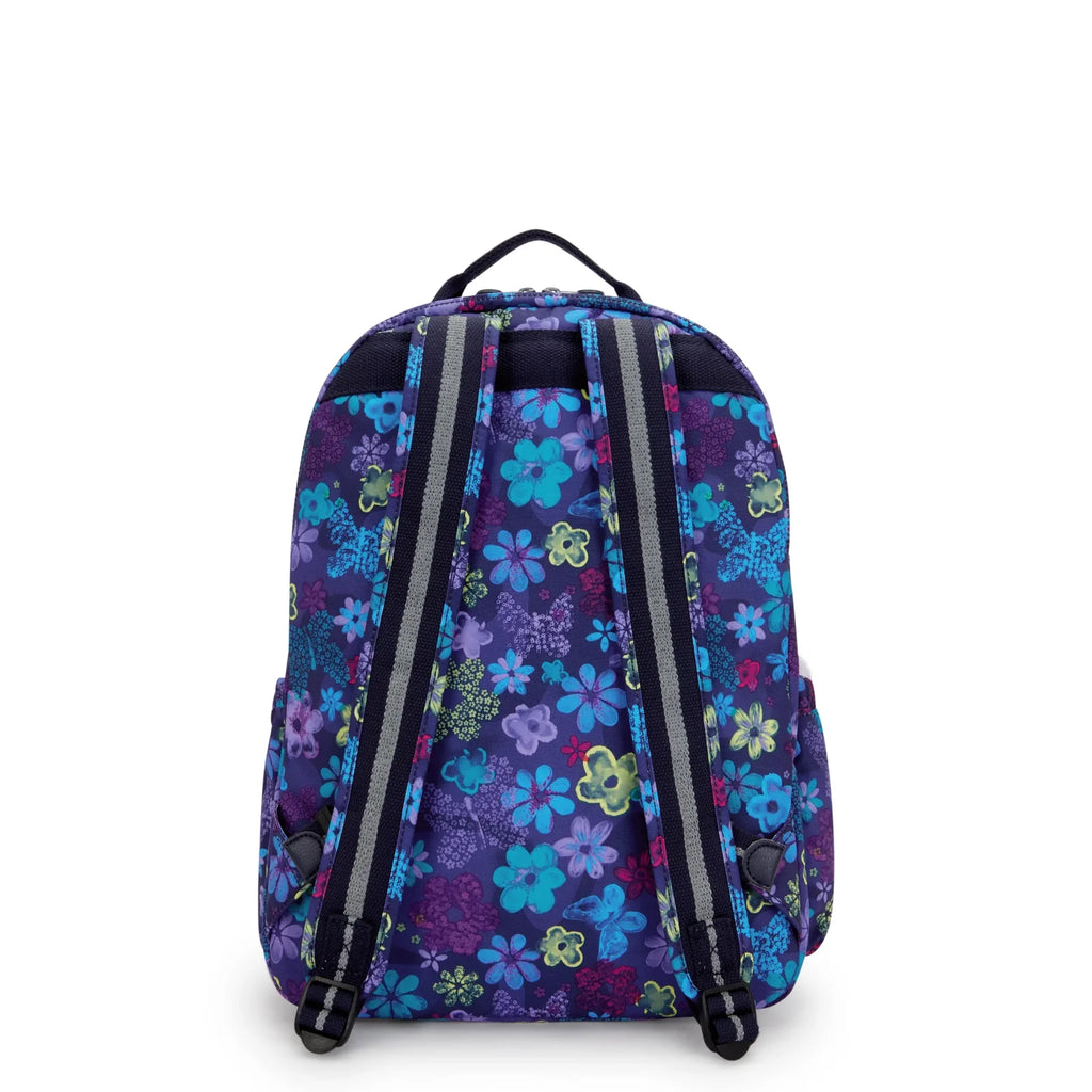 Sac à dos SEOUL Lap Kipling Dark Flower Stamp