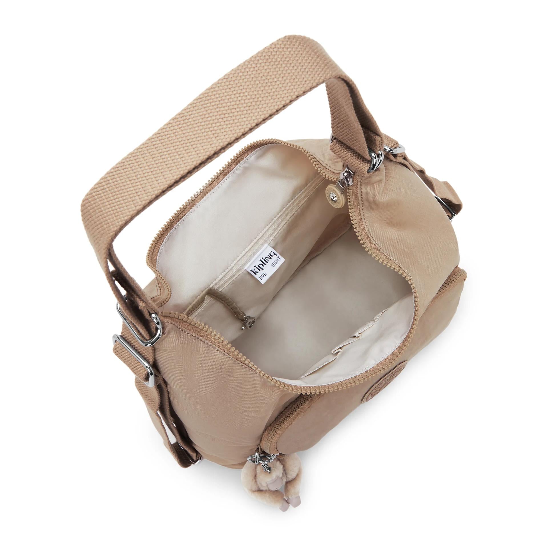 Sac à main Yenna Kipling Tan Beige