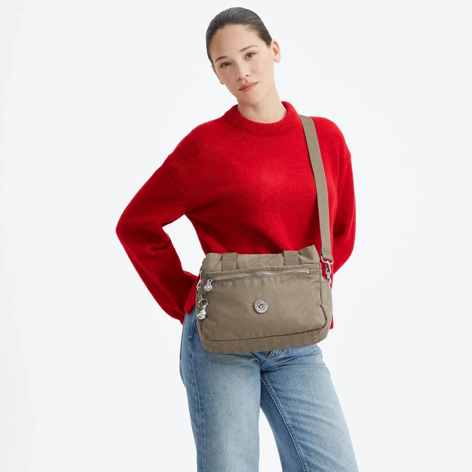 Sac à main ELYSIANA Kipling Diamond Wave Jacquard