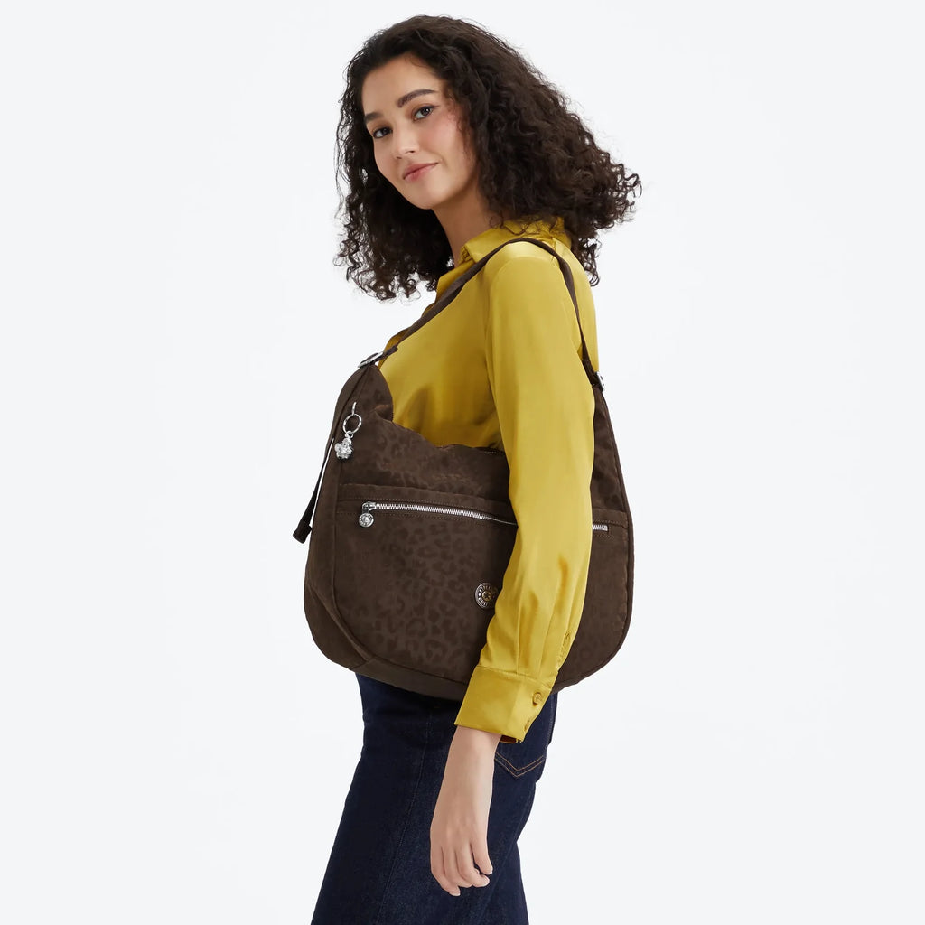 Sac à main KHLOE LEO Kipling Soft Leopard