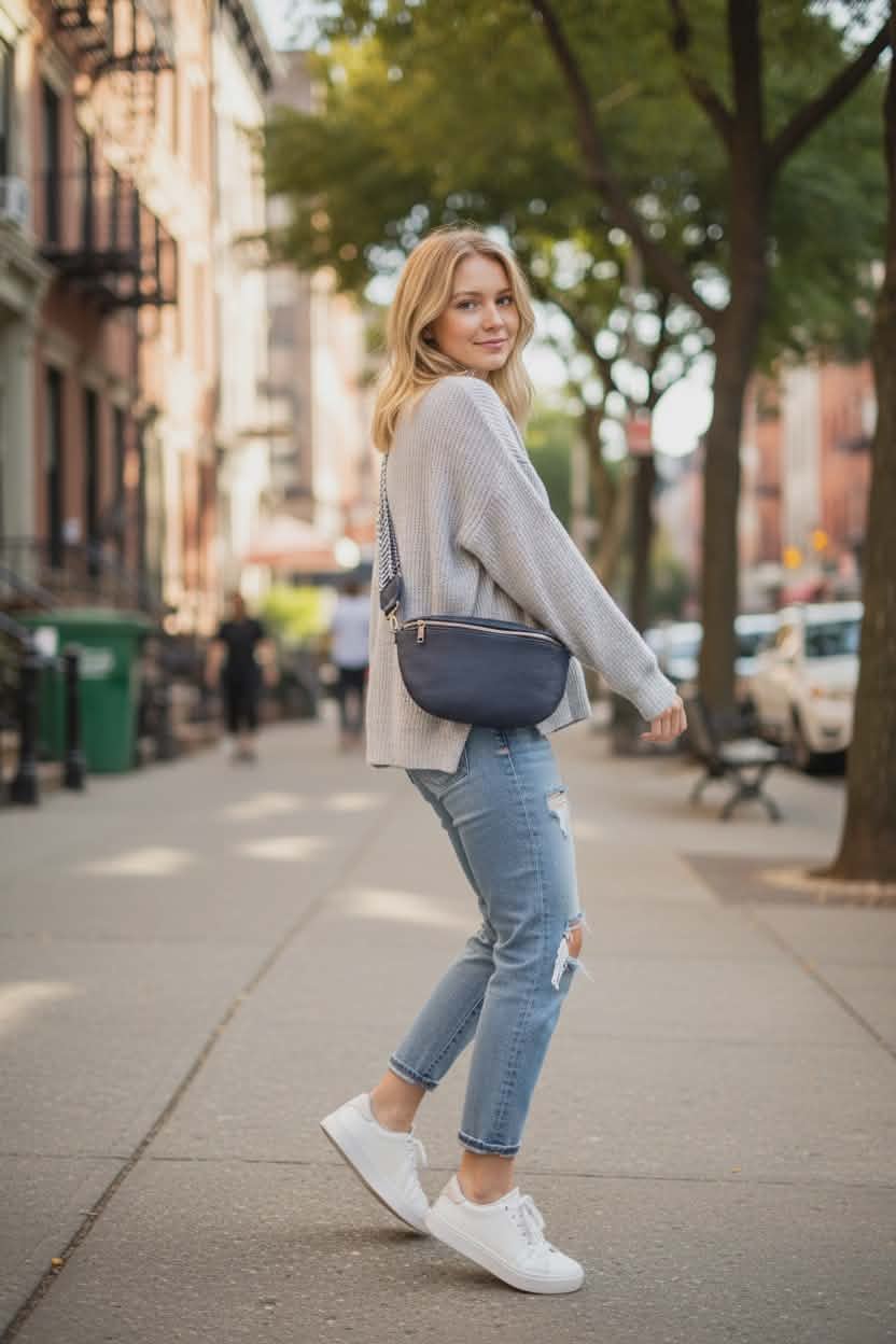 Sac banane Mandoline Navy