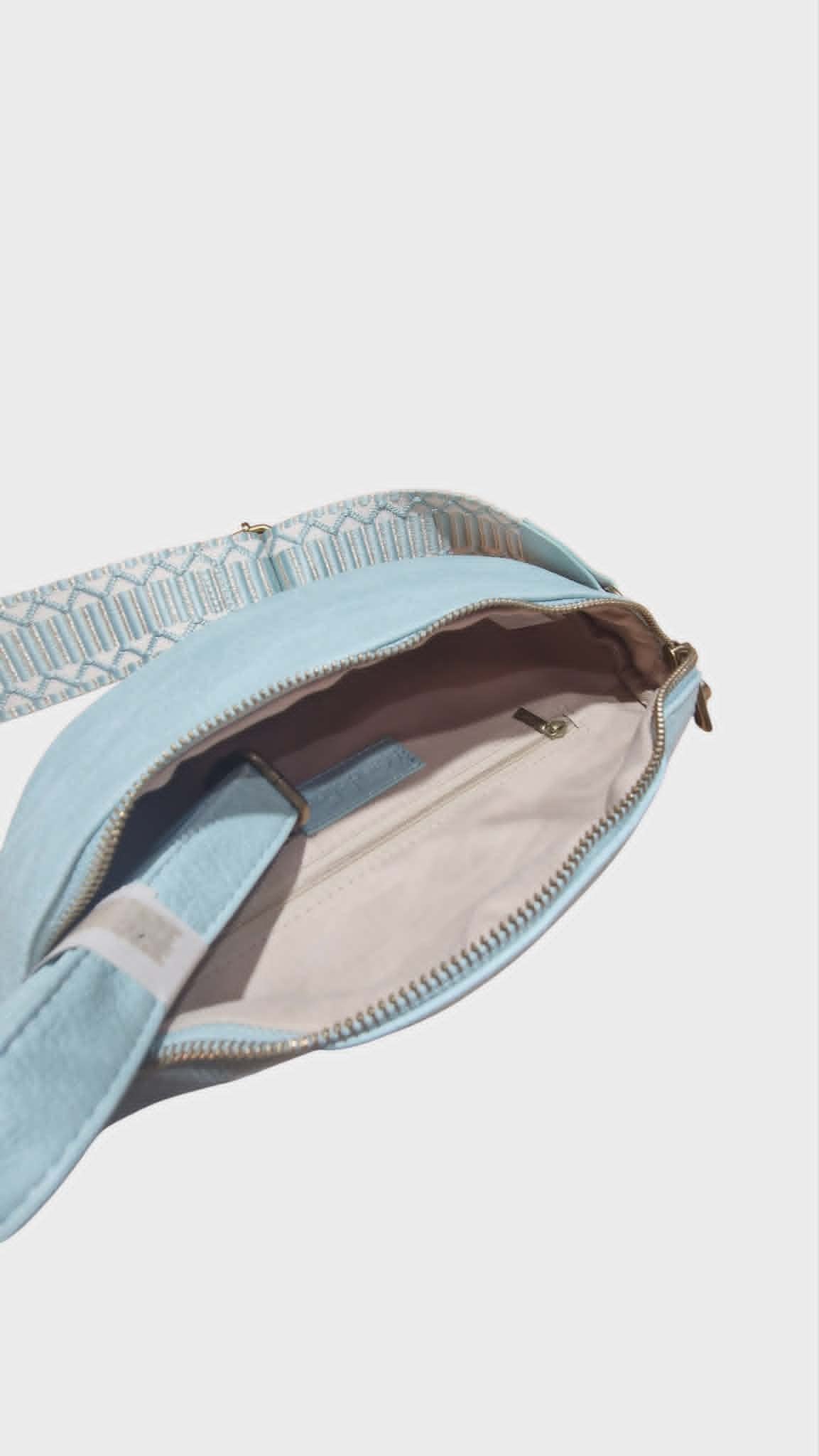 Sac banane Mandoline Aqua