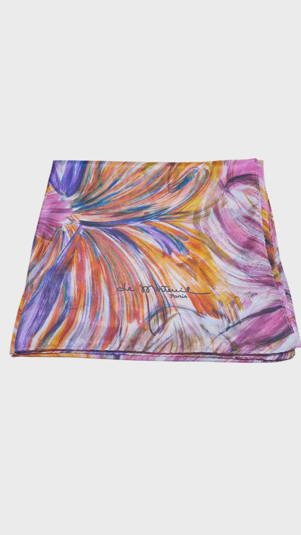 Foulard De Morteuil orange rose