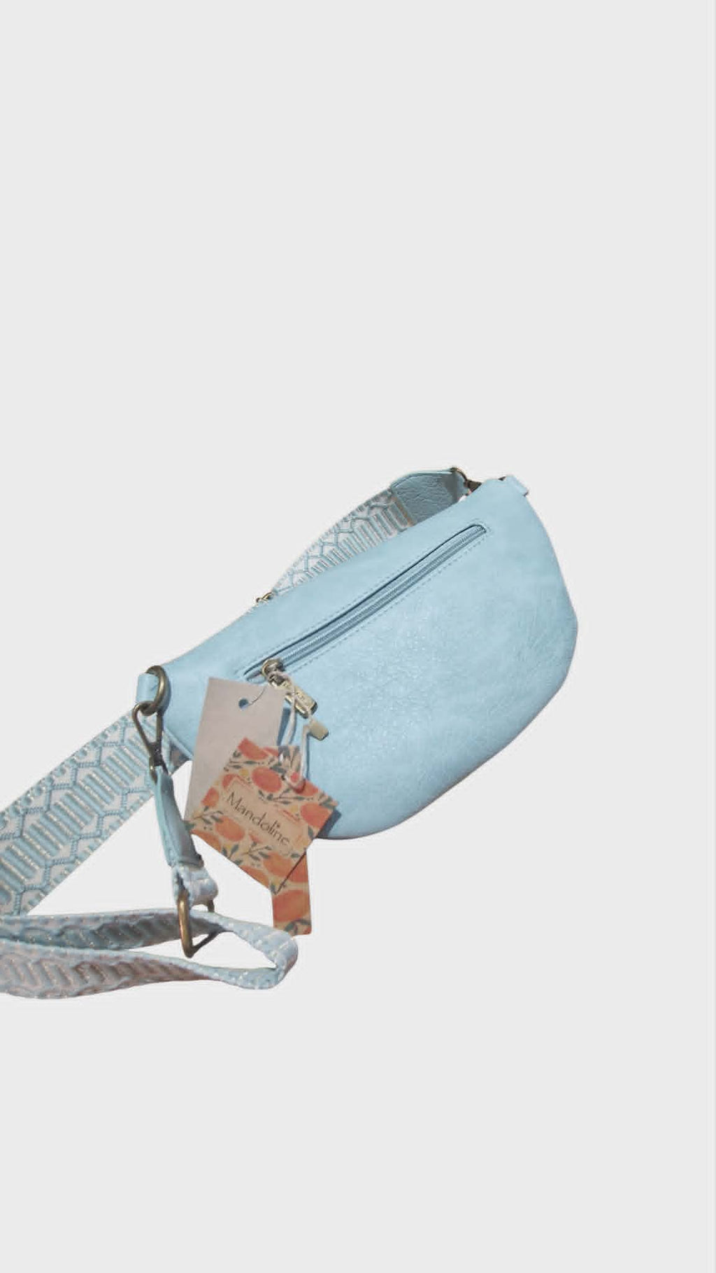 Sac banane Mandoline Aqua