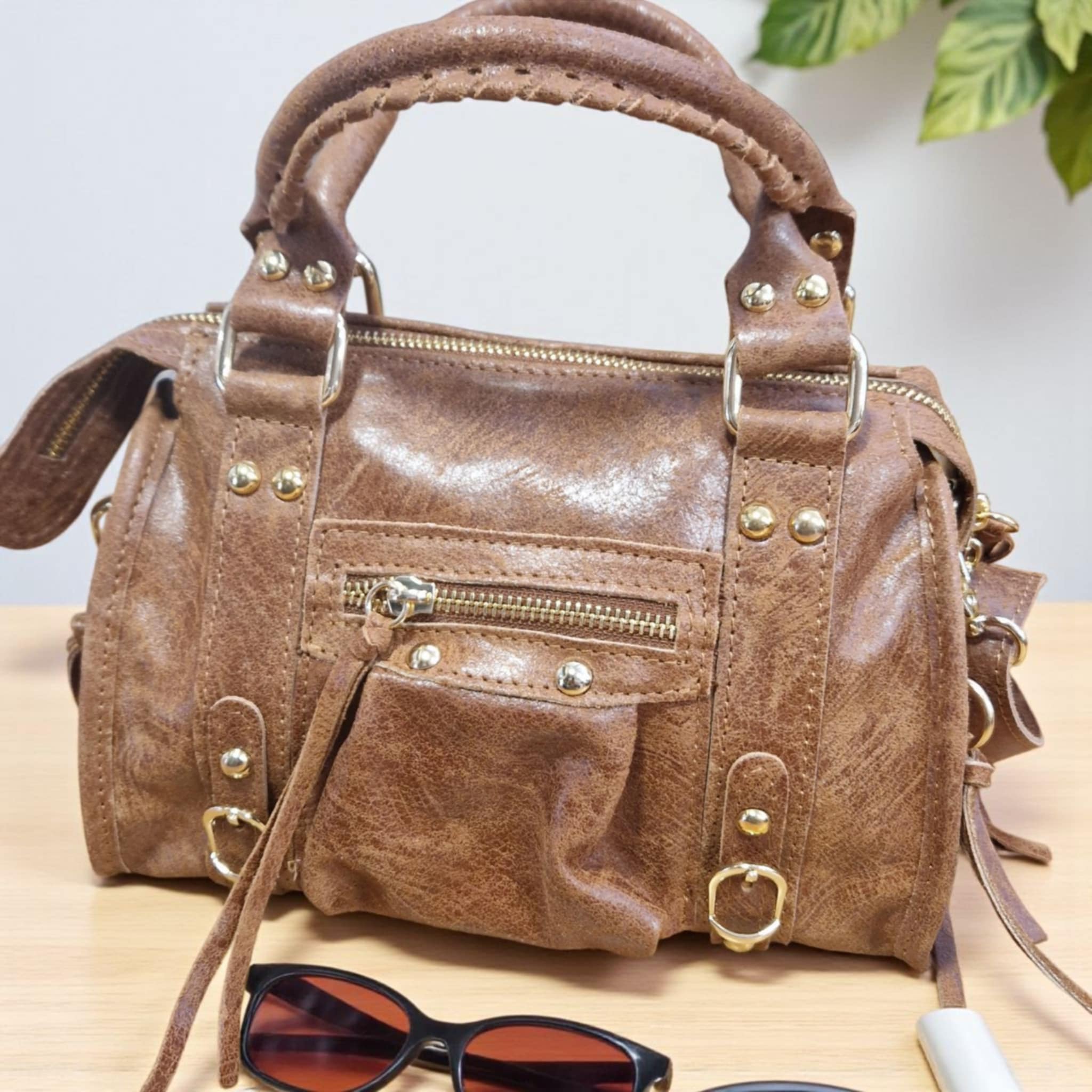 Sac à main Cognac