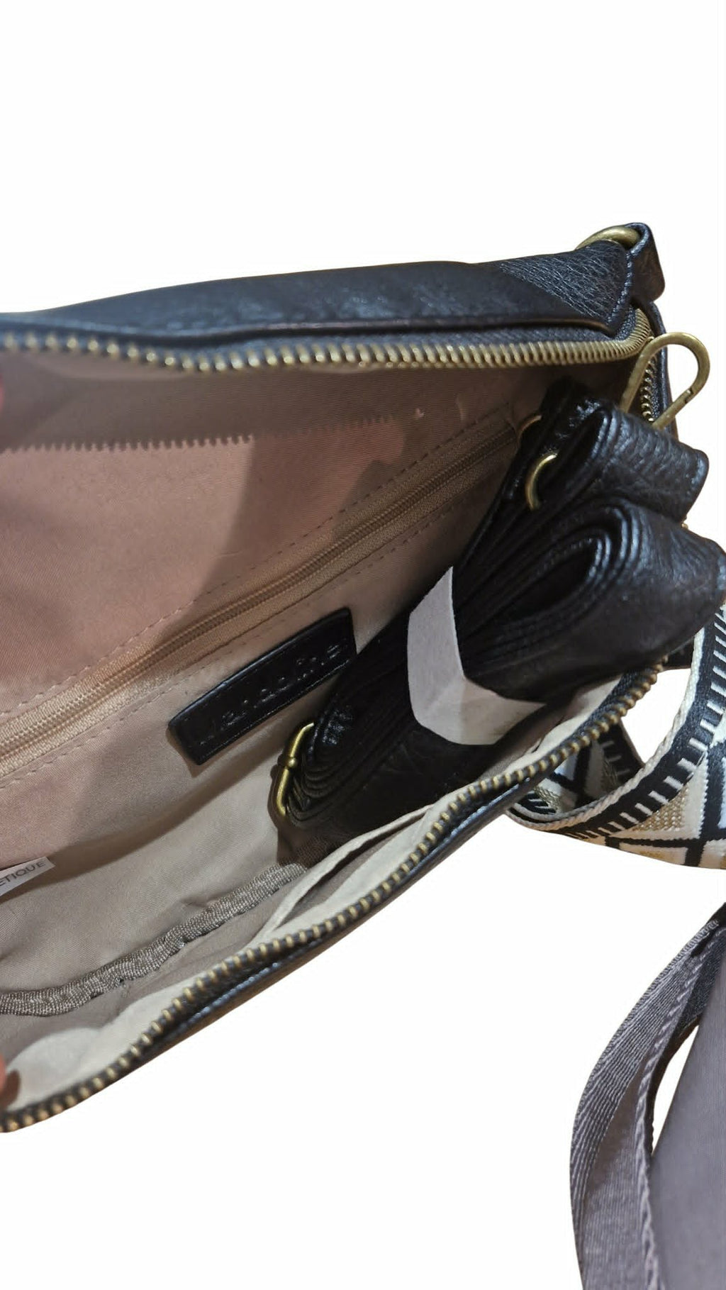 Sac banane Mandoline Noir