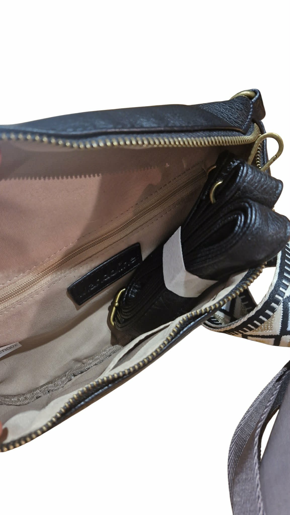 Sac banane Mandoline Noir