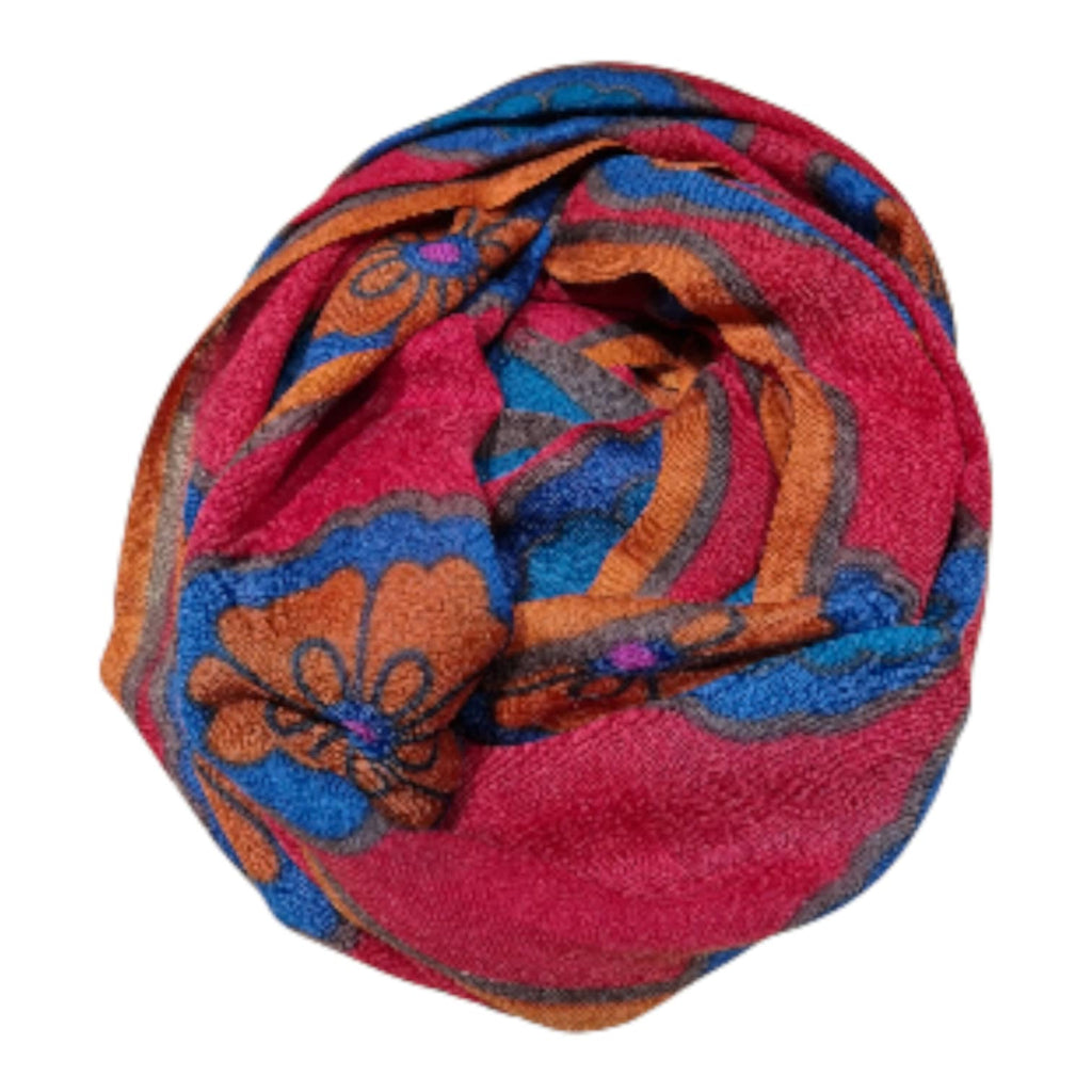 Foulard De Morteuil fleur rouge