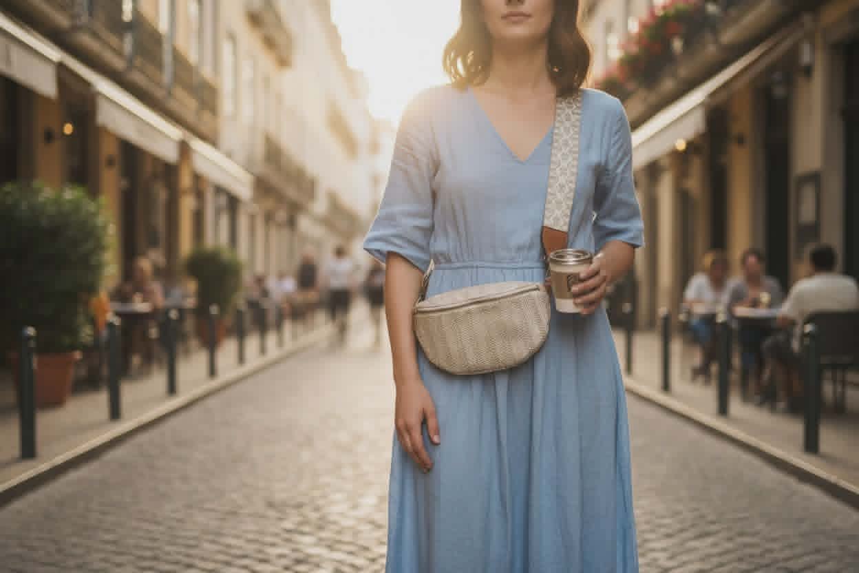 Sac banane Mandoline Taupe