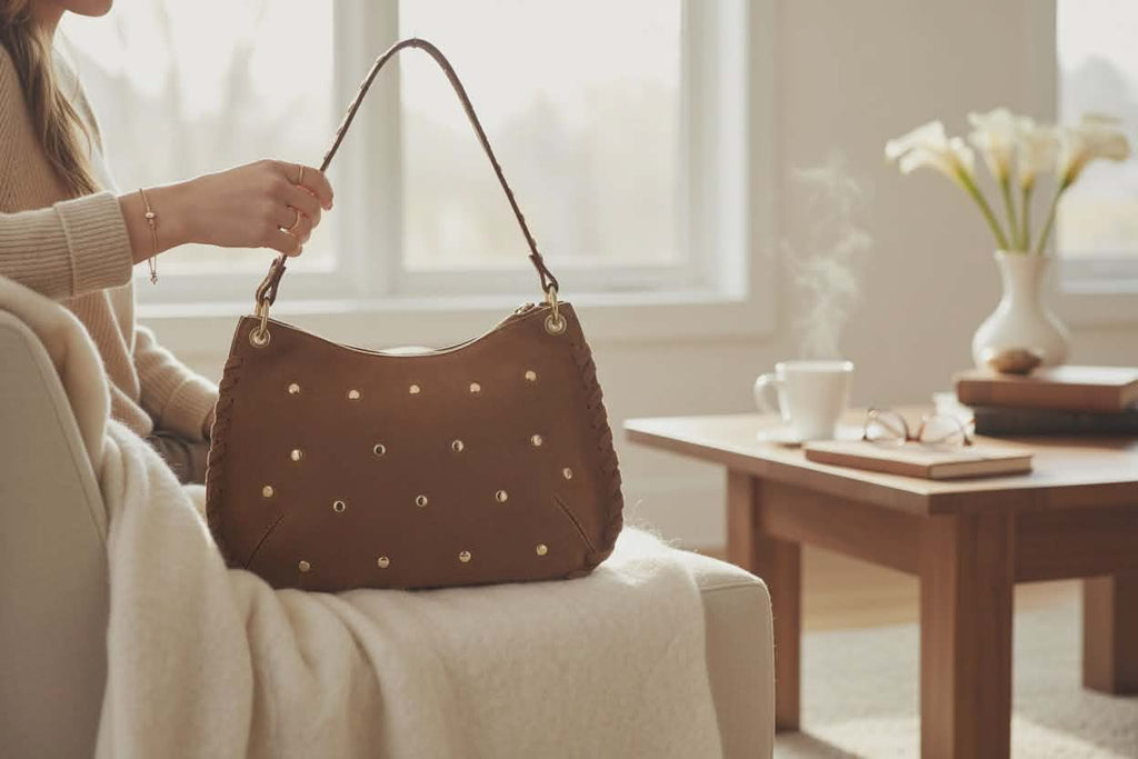 Sac en croute cuir