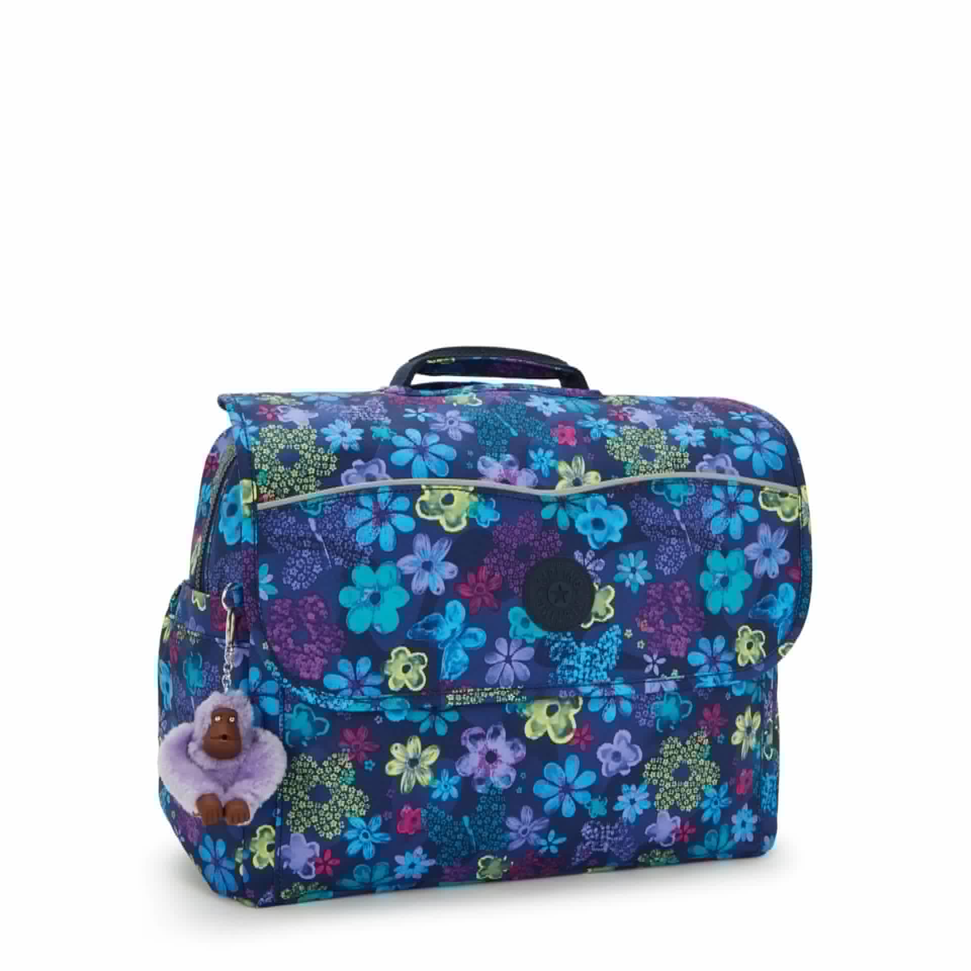 Cartable CODIE M KIPLING Dark Flower Stamp