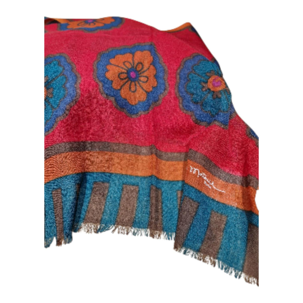 Foulard De Morteuil fleur rouge