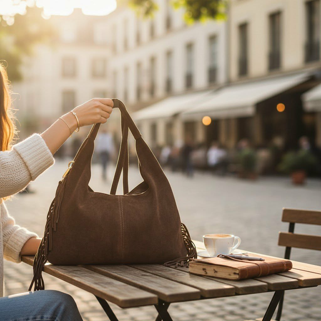 Sac Epaule Chocolat