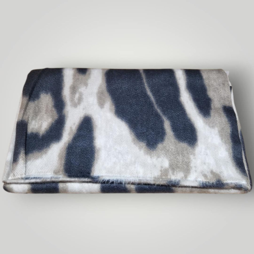 Echarpe crème taupe