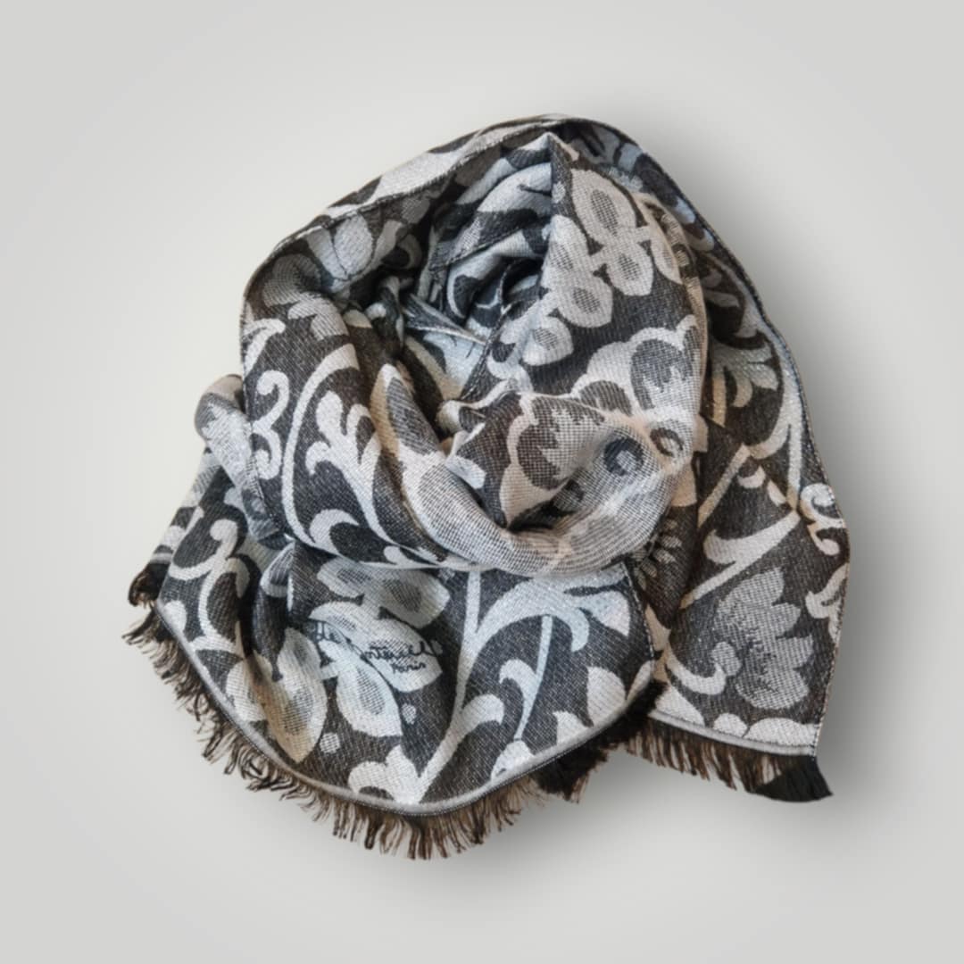 Echarpe De Morteuil Lurex Noir